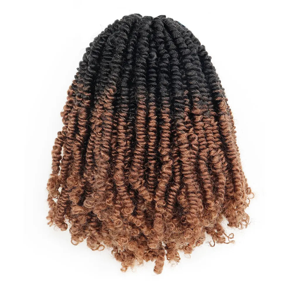 Toyotress Bob Spring Twist Crochet Synthetic Braiding Hair Extensions